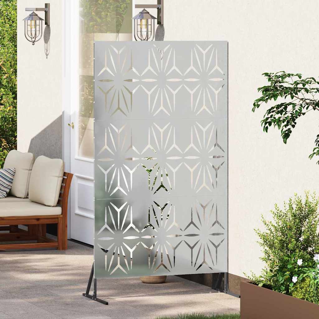 Vidaxx Frangivista grigio 100 x 50 x 180 cm in acciaio