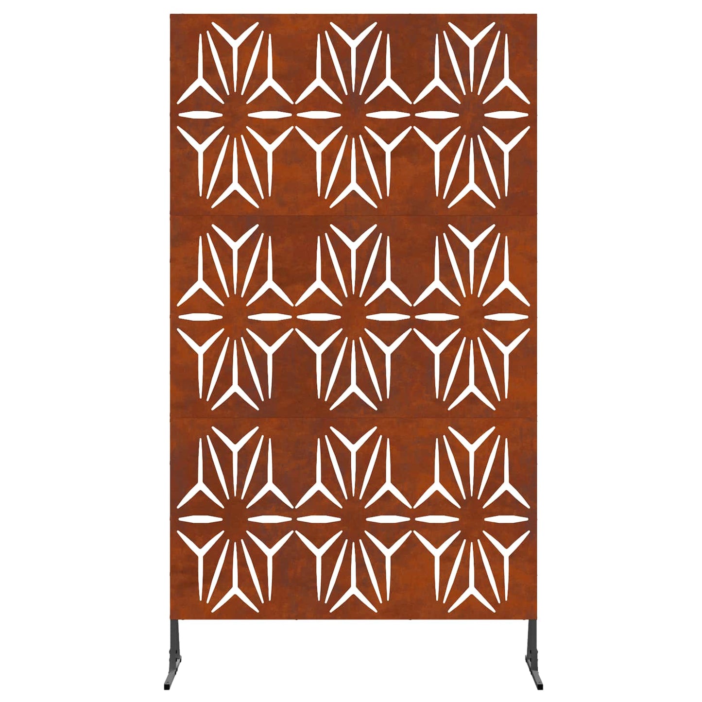 Frangivista Vidaxx grigio 100 x 50 x 180 cm in acciaio corten