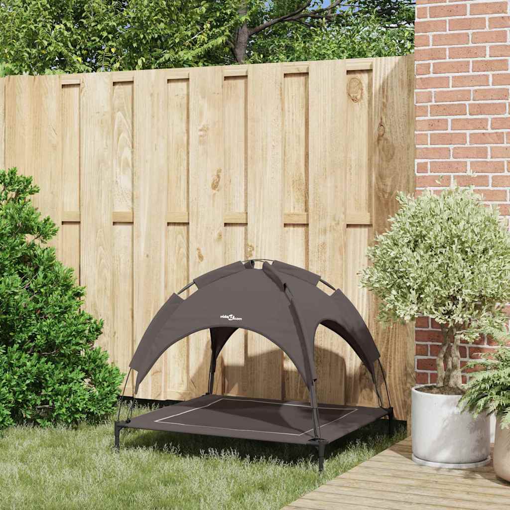 Cuccia per cani Vidaxl marrone 90 x 81 x 80,5 cm in acciaio