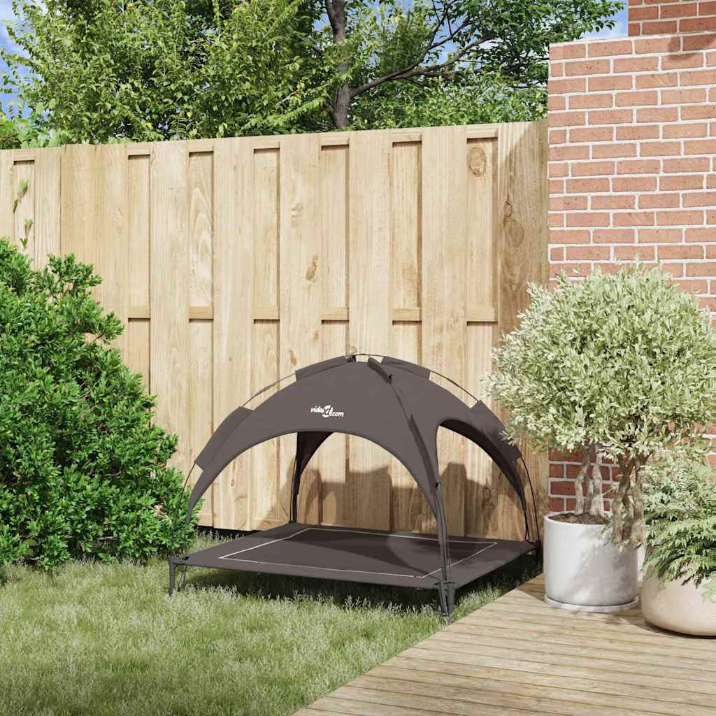 Vidaxl hondenbed bruin 104 x 86 x 84,5 cm staal