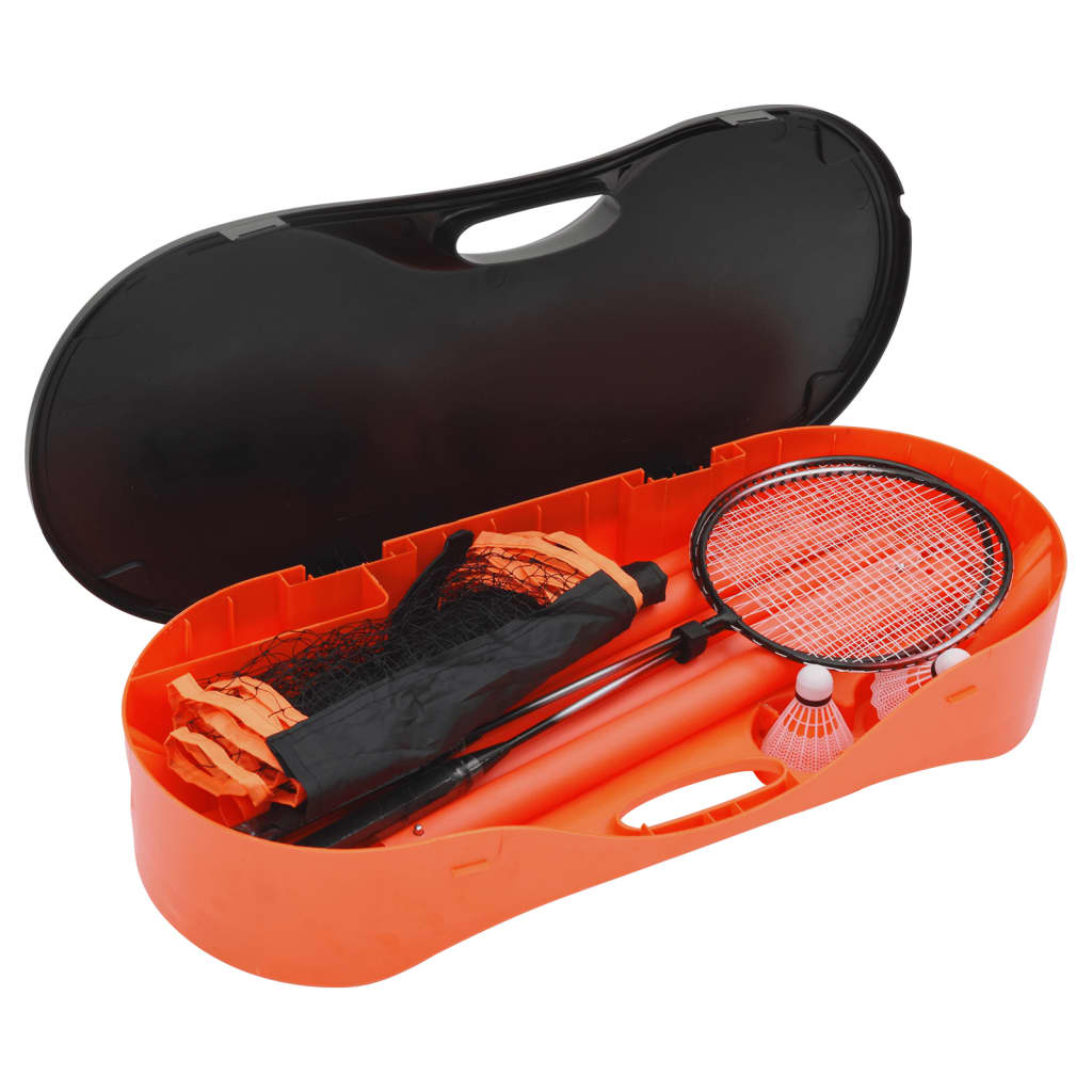 Vidaxl BadMintonset con 2 racchette, Net and Storage Case 292x30x152 cm
