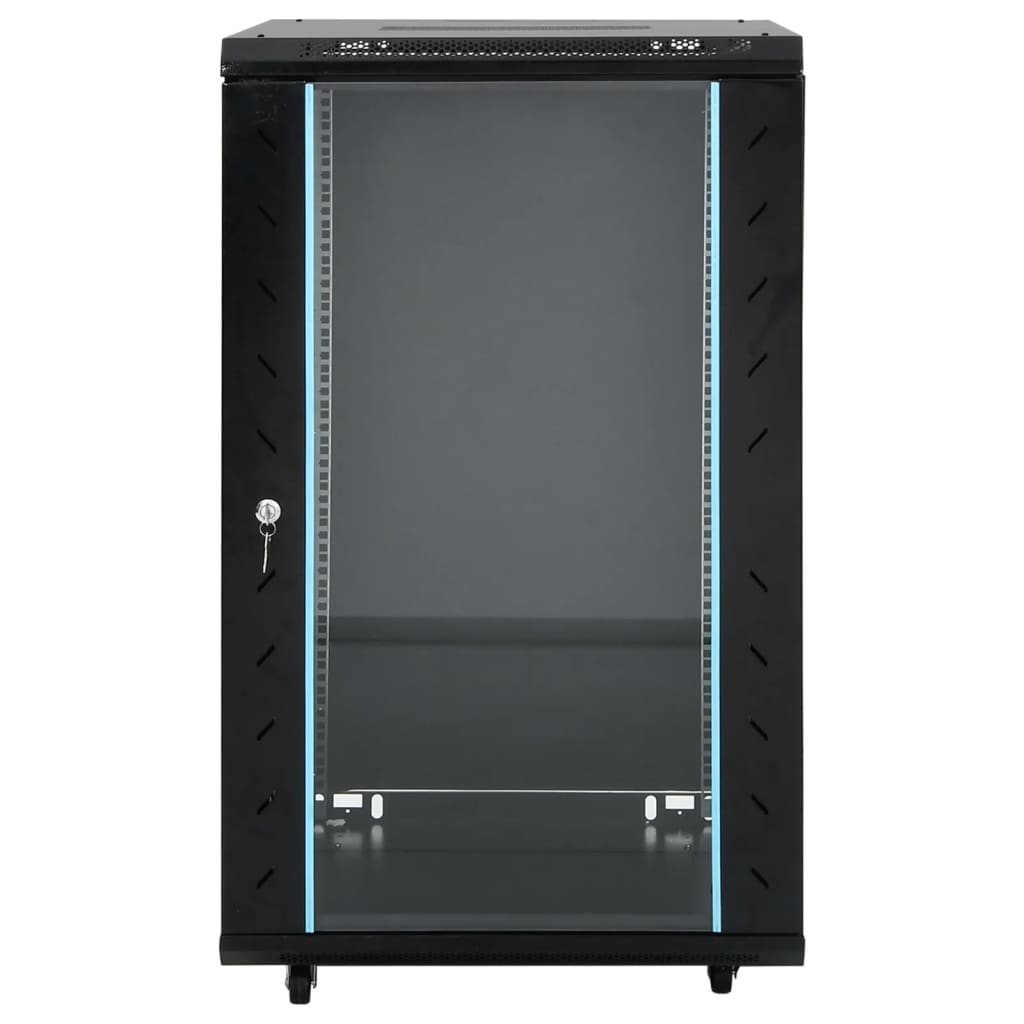 Vidaxl Network Cabinet 18H 19 19 IP20 60x60x100 cm nero