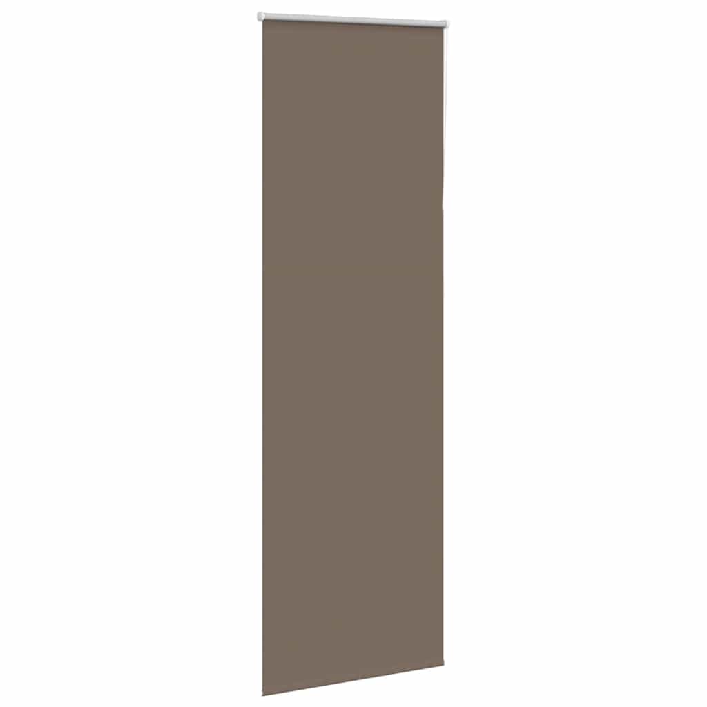 Vidaxx estor enrollable opaco café 65x210 cm, ancho de tela 60,7 cm