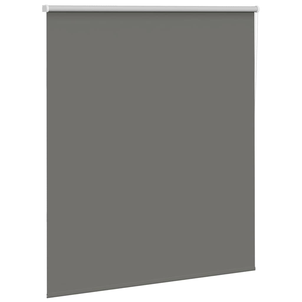 Vidaxx estor enrollable opaco 130x130 cm ancho de tela 126,6 cm gris