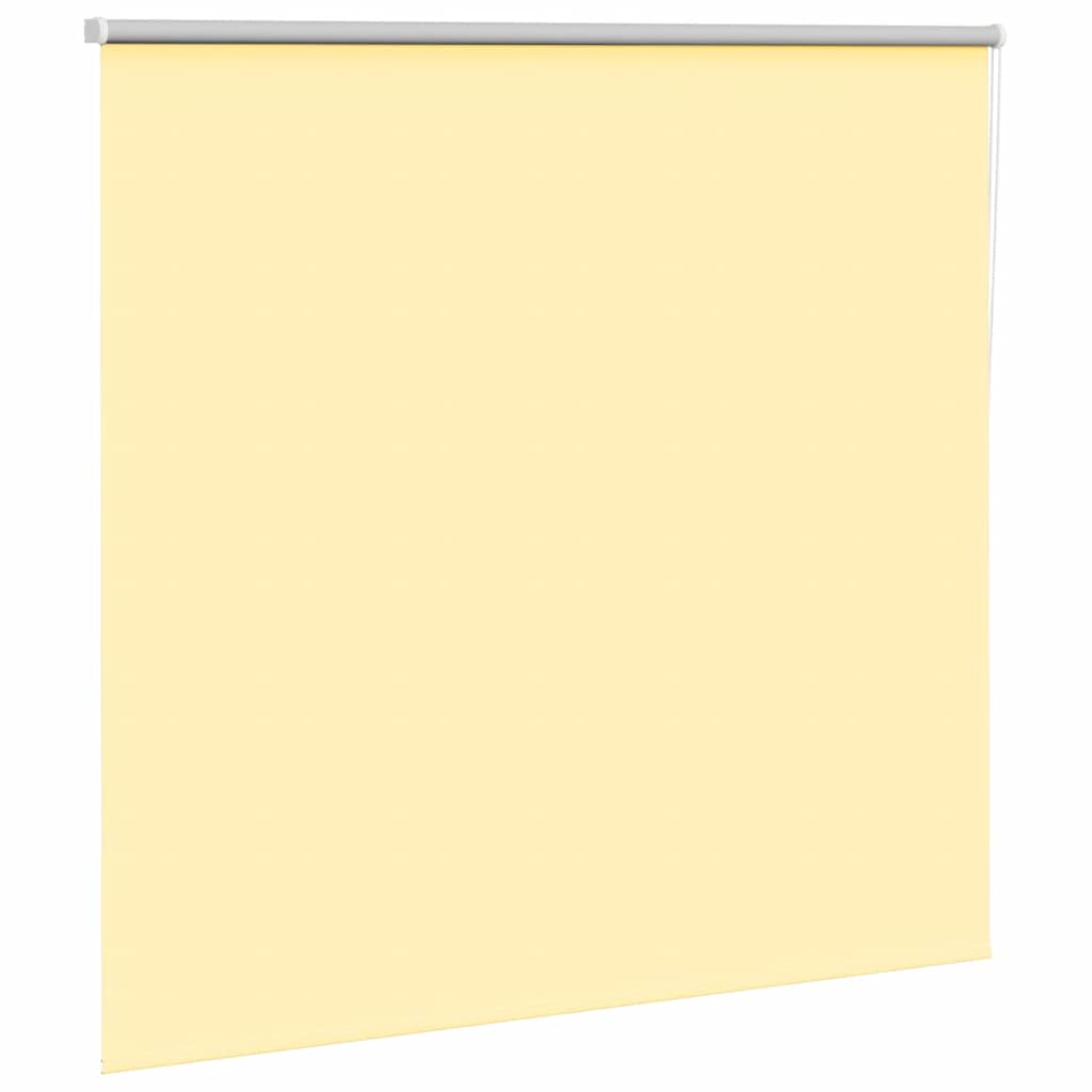 Vidaxx estor enrollable opaco 155x130 cm ancho de tela 151,6 cm amarillo