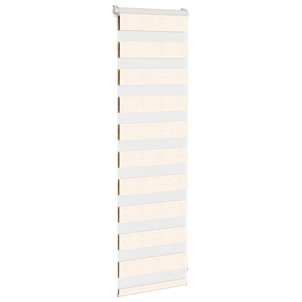 Vidaxl Zebra Roller Blind 45x100 cm Larghezza di polvere 40,9 cm Marblebige
