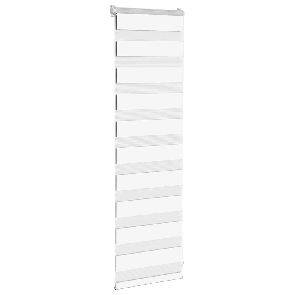 Vidaxl Zebra Roller Blind 40x100 cm Larghezza polvere 35,9 cm Marblebige