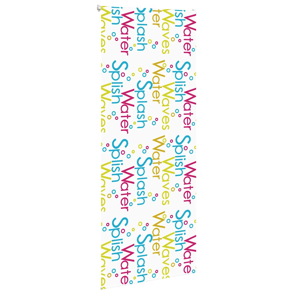 Persiana enrollable para ducha Vidaxx 110x240 cm, ancho de tela 106 cm