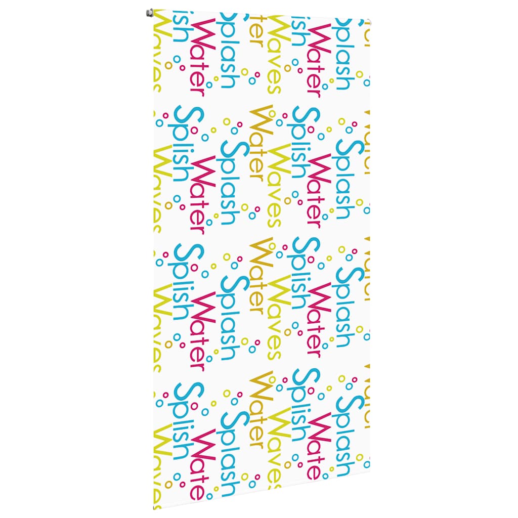 Persiana enrollable para ducha Vidaxx 120x240 cm, ancho de tela 116 cm