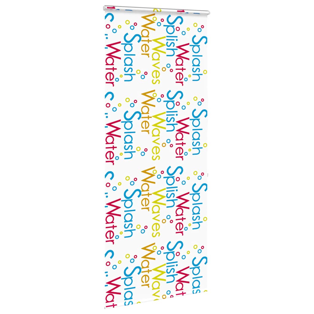 Tenda a rullo per doccia Vidaxx con cassonetto 110x240 cm, larghezza tessuto 106 cm