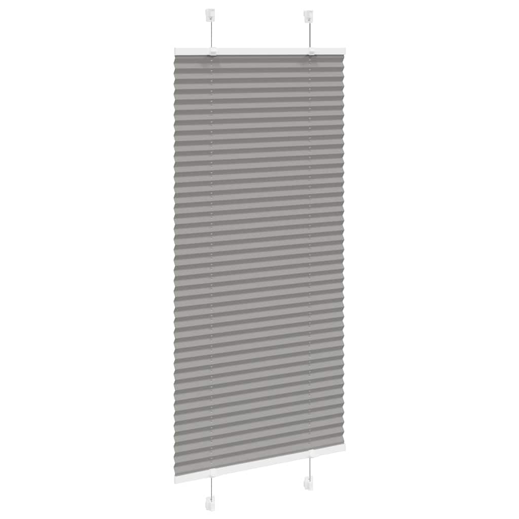 Vidaxl Pullo pieghettate cieco 55x100 cm Larghezza polvere 54,4 cm Antracite