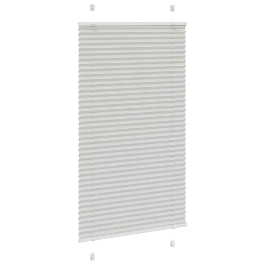 Vidaxx cortina plisada 70x100 cm, ancho de tela 69,4 cm poliéster