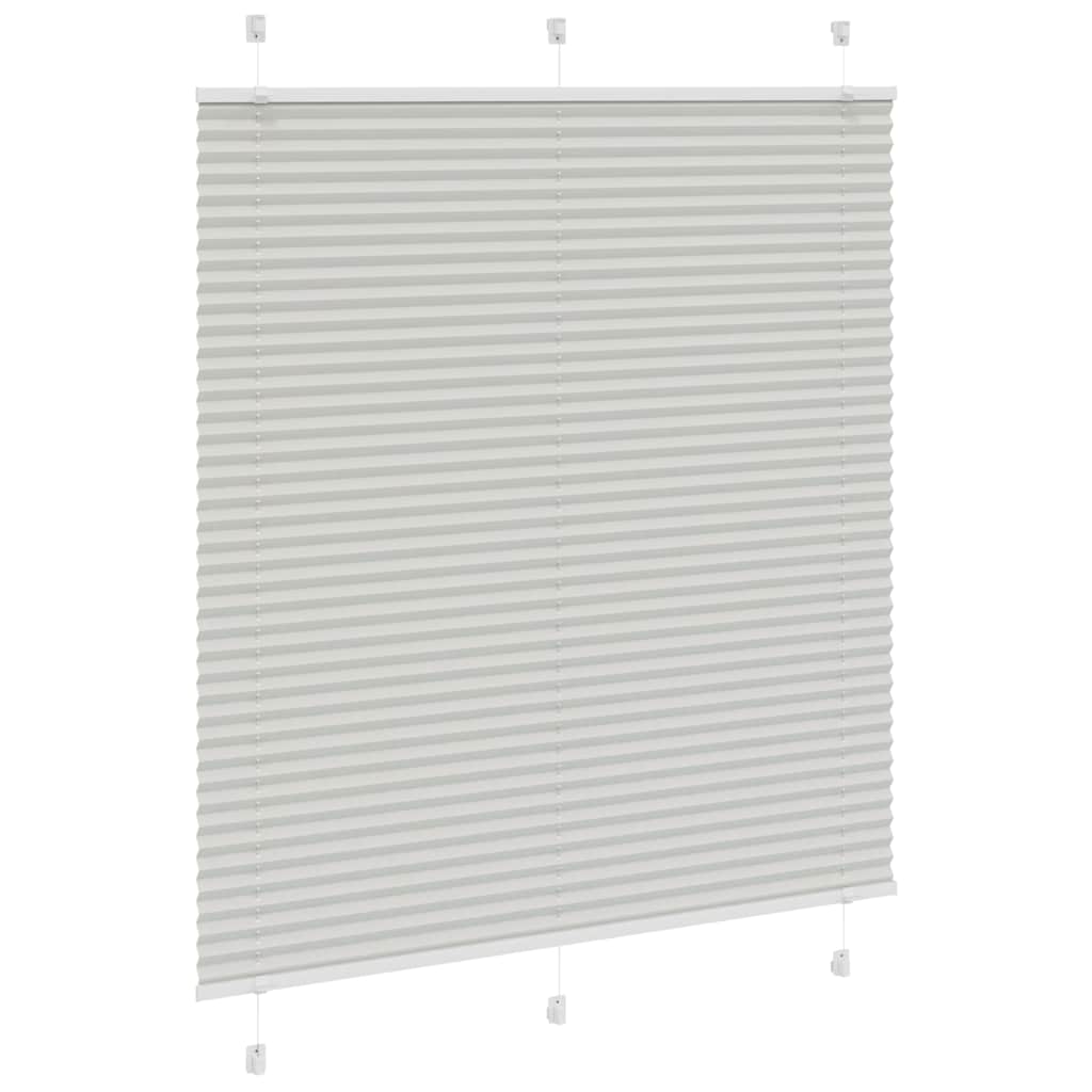 Vidaxx estor enrollable plisado 120x150 cm ancho de tela 119,4 cm poliéster