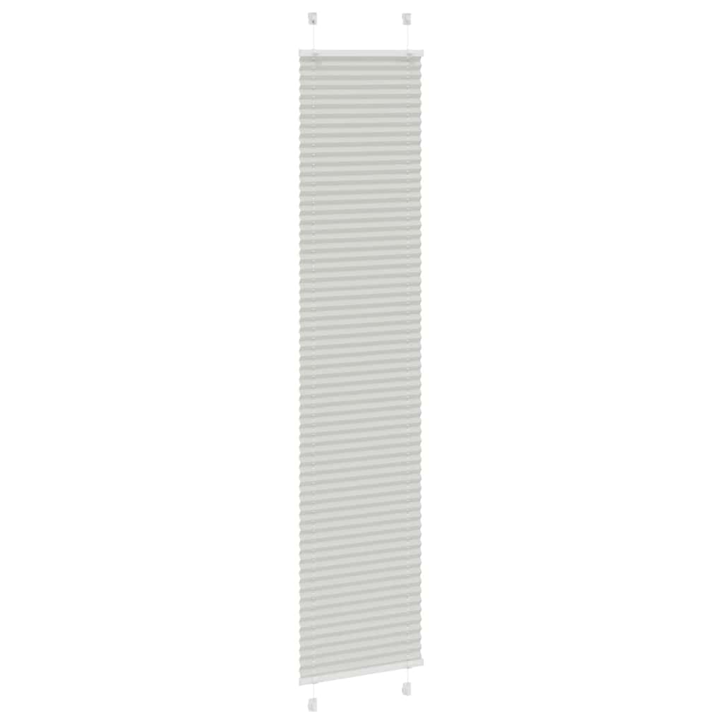 Vidaxx estor enrollable plisado 45x200 cm, ancho de tela 44,4 cm poliéster