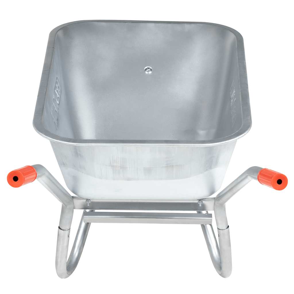 Carretilla Vidaxl 90 L 150 kg de acero galvanizado y plástico