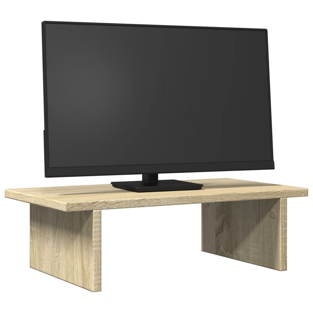 Il monitor Vidaxl stabilisce 50x27x15 cm in legno elaborato in legno colorato