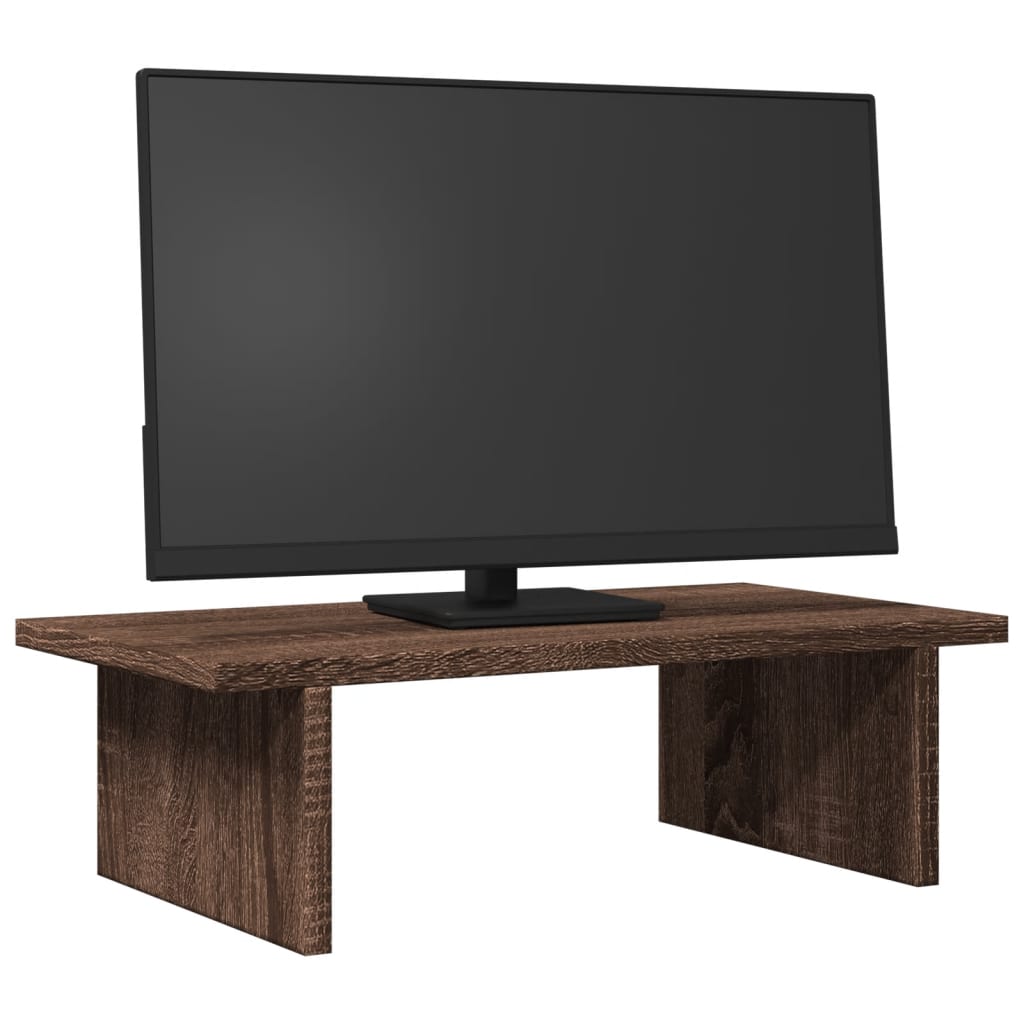 VIDAXL Monitor Standard 50x27x15 cm Oak marrone trasformata colorato