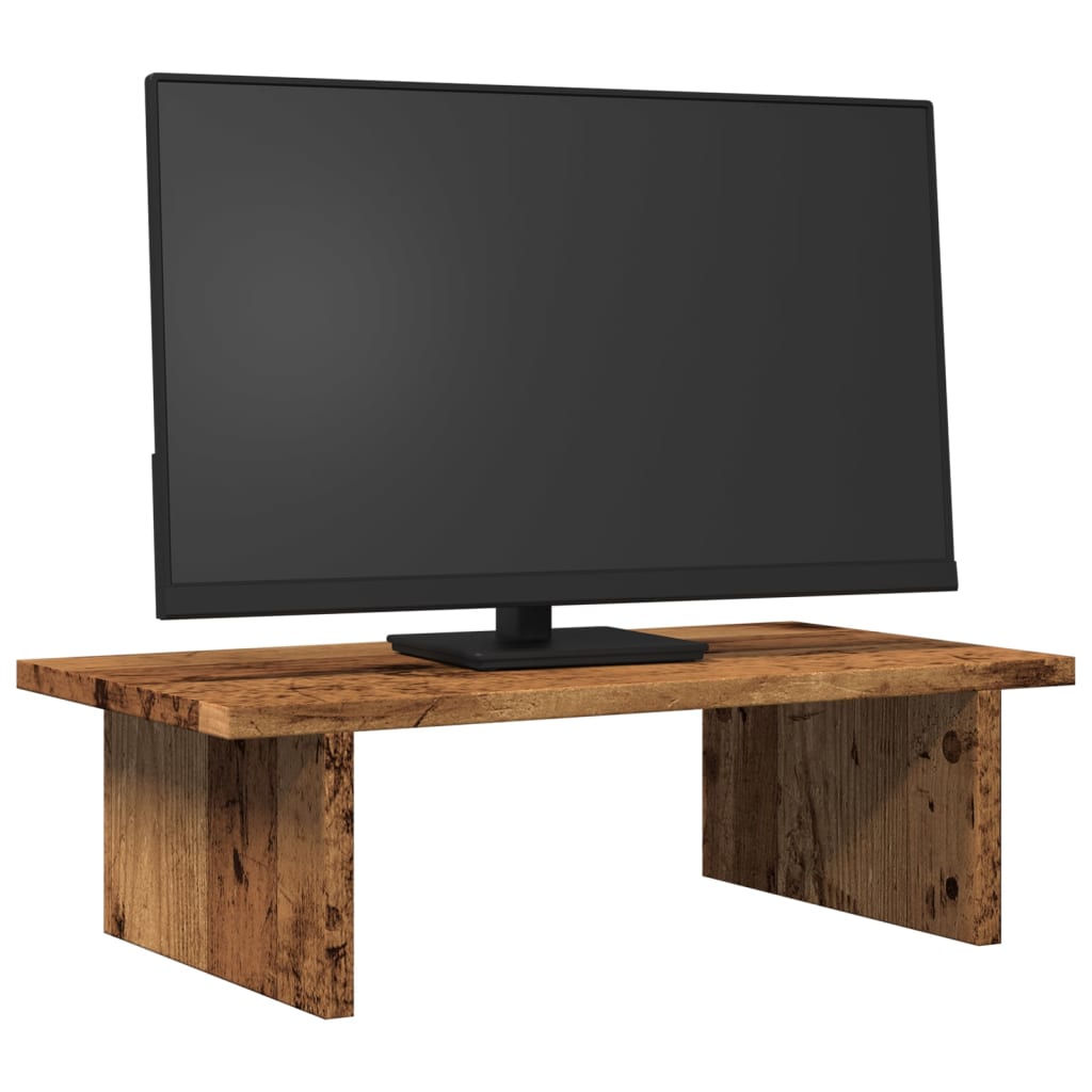 Vidaxl Monitor se encuentra 50x27x15 cm de madera procesada de madera vieja