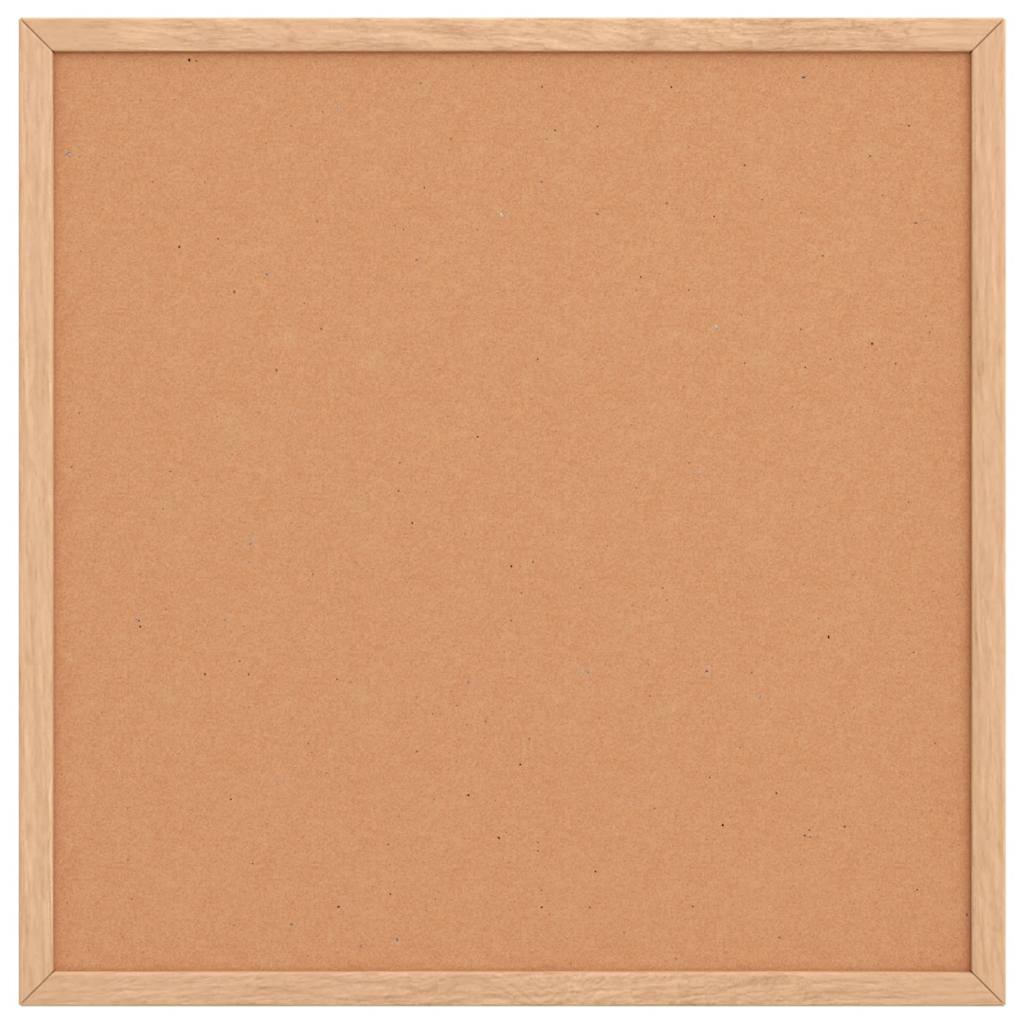 Tablero de corcho Vidaxx con estructura de madera maciza de pino 40x40 cm