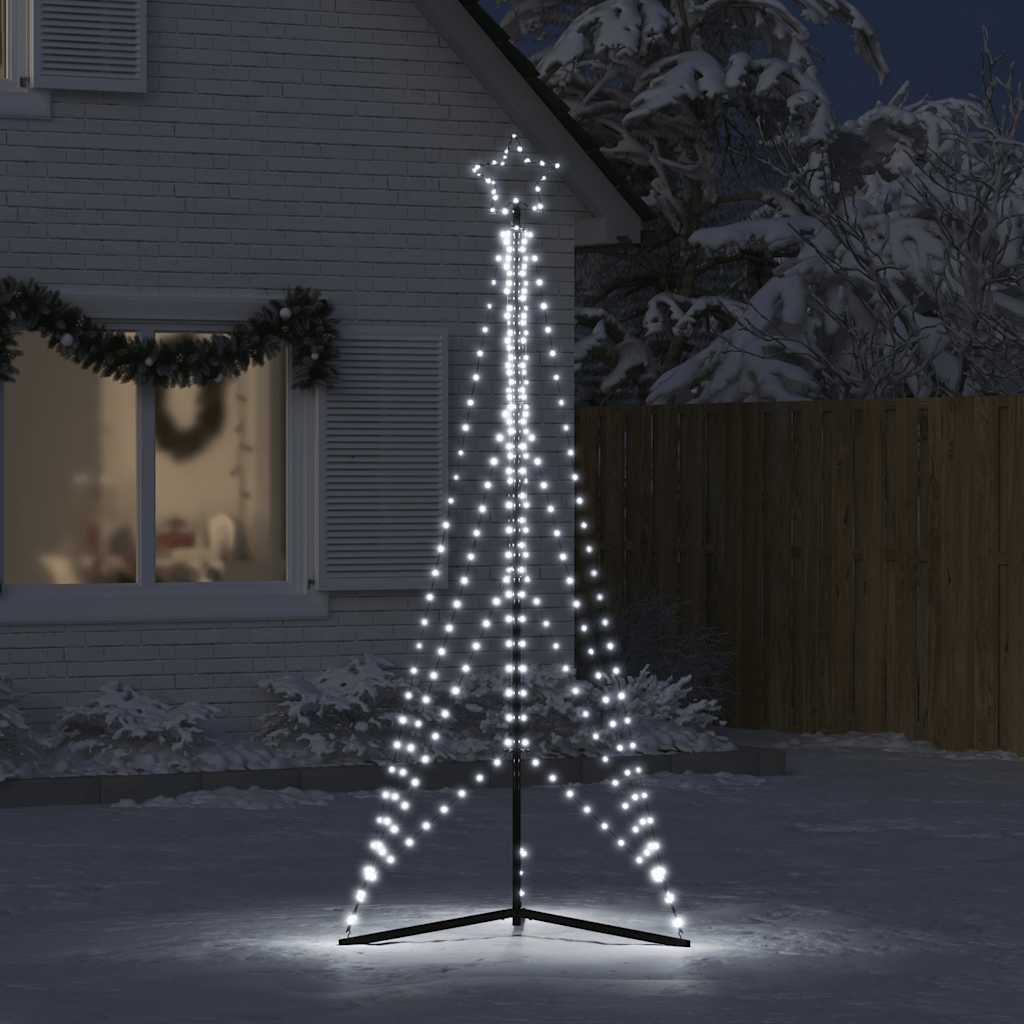 Vidaxl LED Árbol de Navidad 483 LED White Cold White 240 cm
