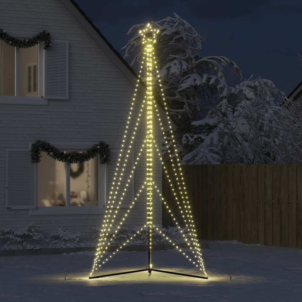 Vidaxl LED Tree di Natale 615 LED White White 404,5 cm