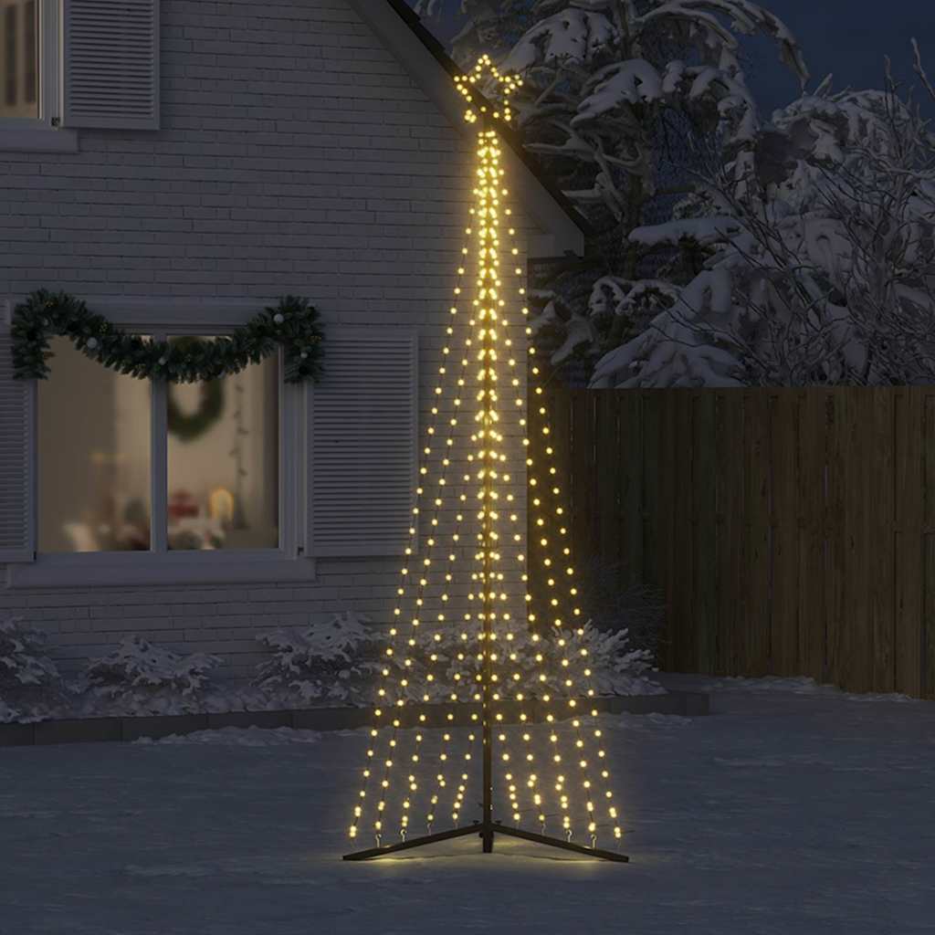 Vidaxl LED Tree di Natale 495 LED White White 300,5 cm