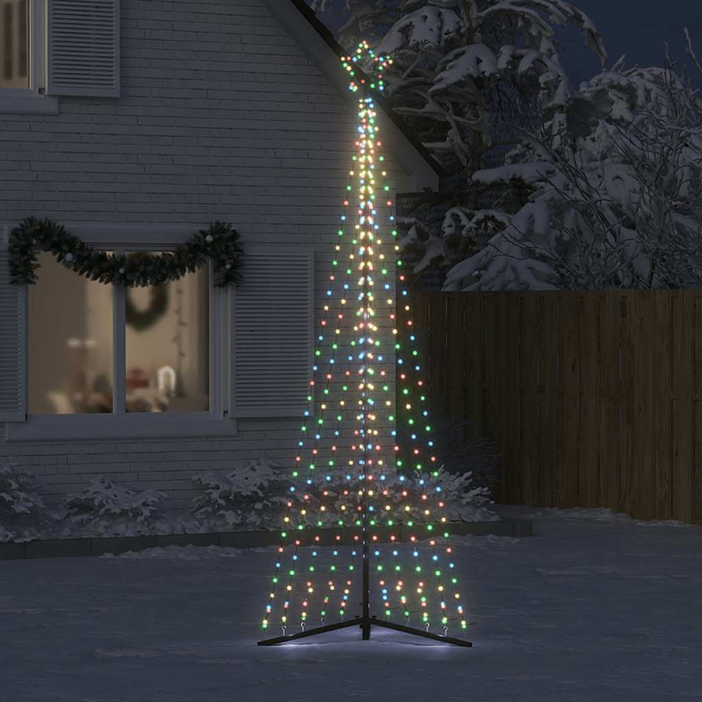 Vidaxl LED Tree di Natale 495 LED colorati 300,5 cm
