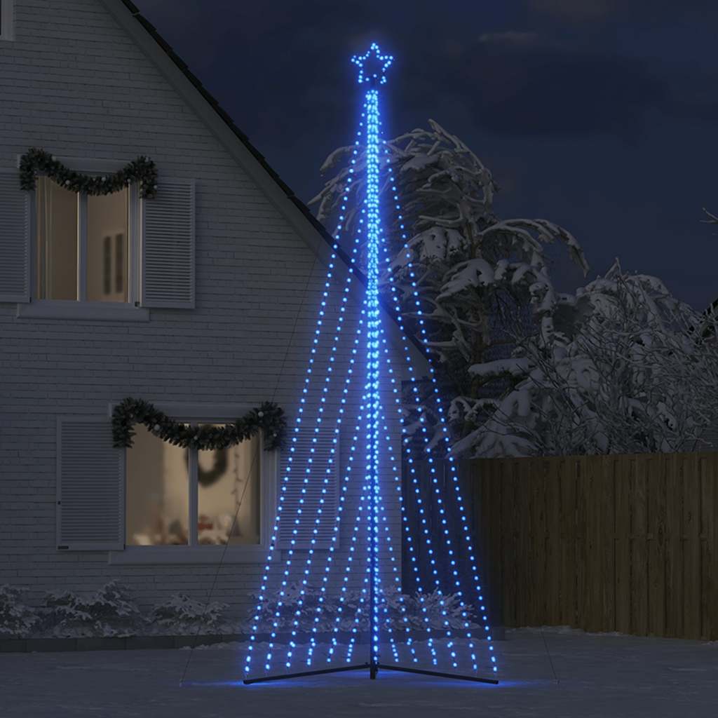 Vidaxl LED Árbol de Navidad 789 LED 476 cm azul