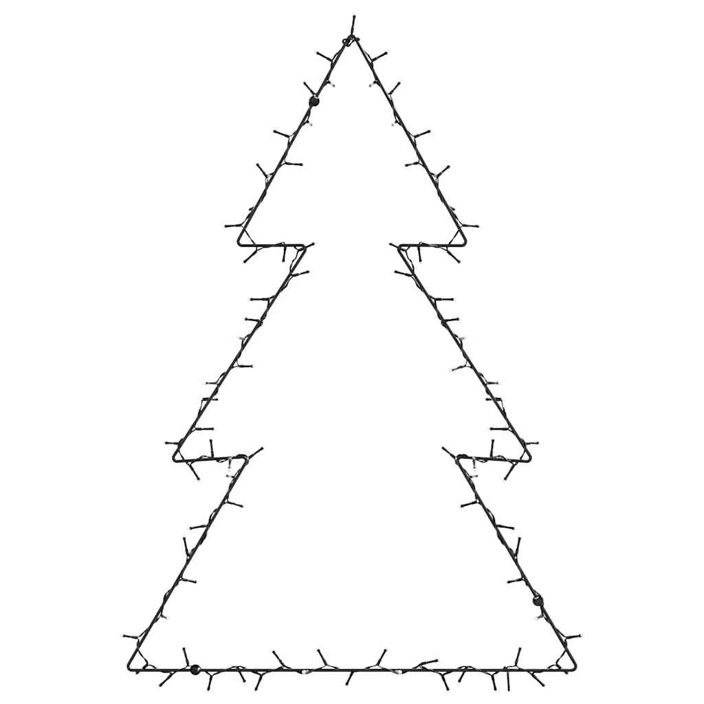 Vidaxl Lighting Christmas Christmas Tree Silhouette 115 LED Warm White