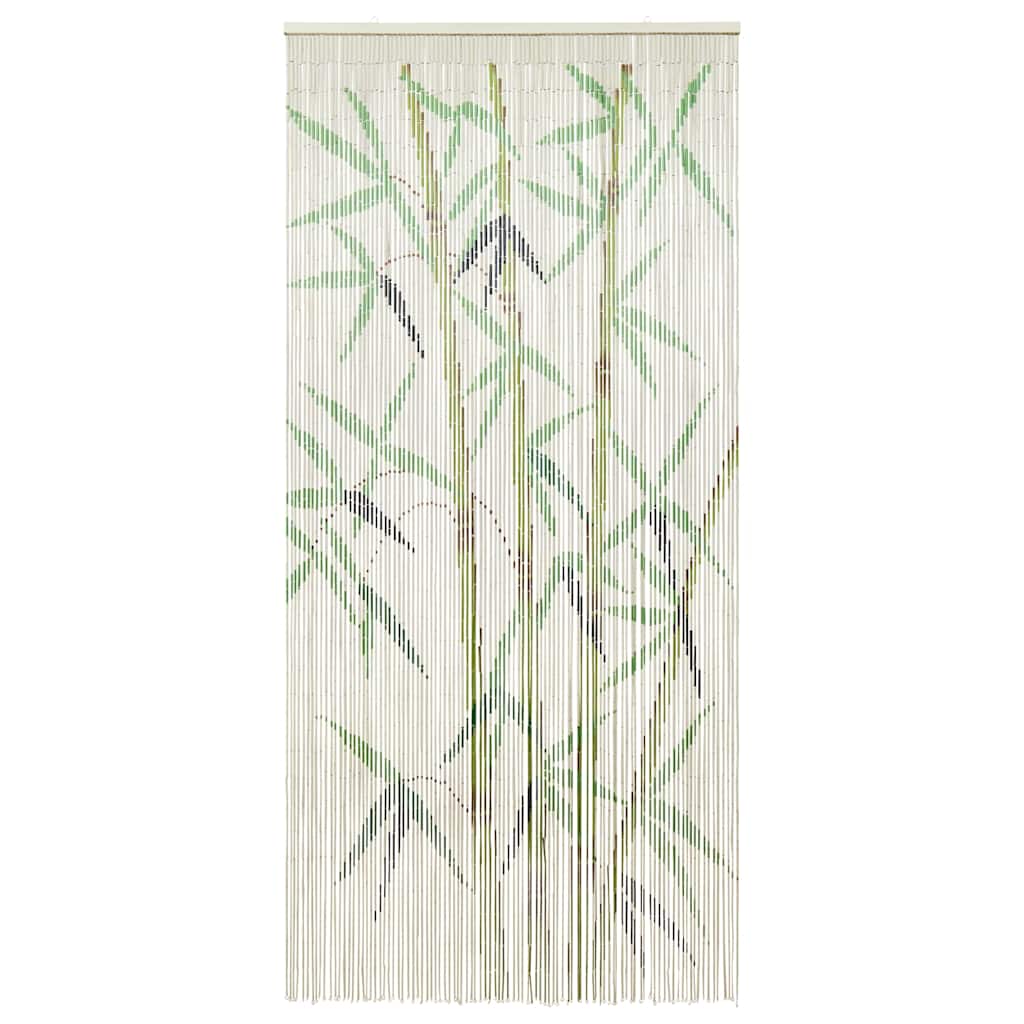 VidaXL cortina de insectos estampado bambú 90x220 cm bambú