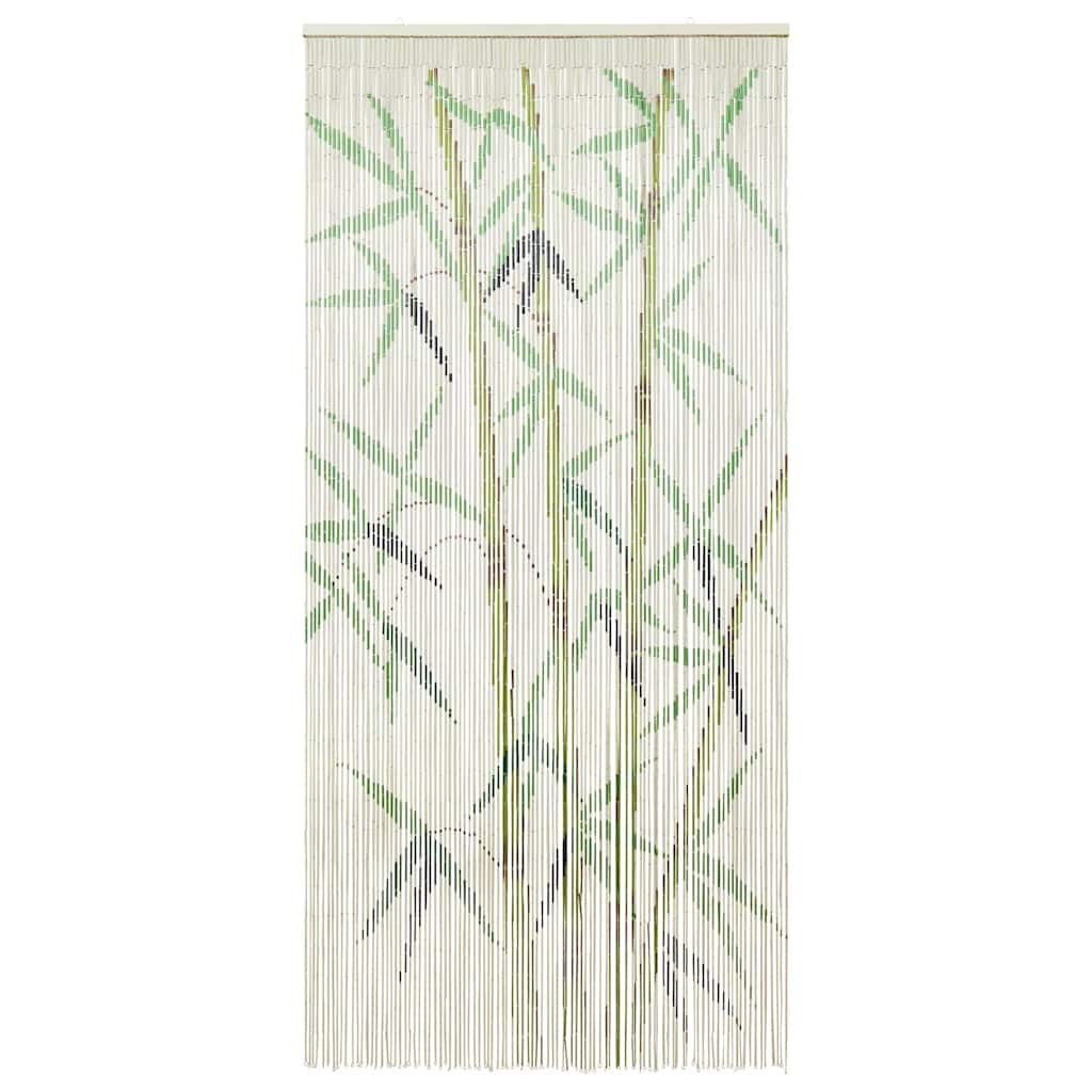 VidaXL cortina de insectos estampado bambú 100x200 cm bambú