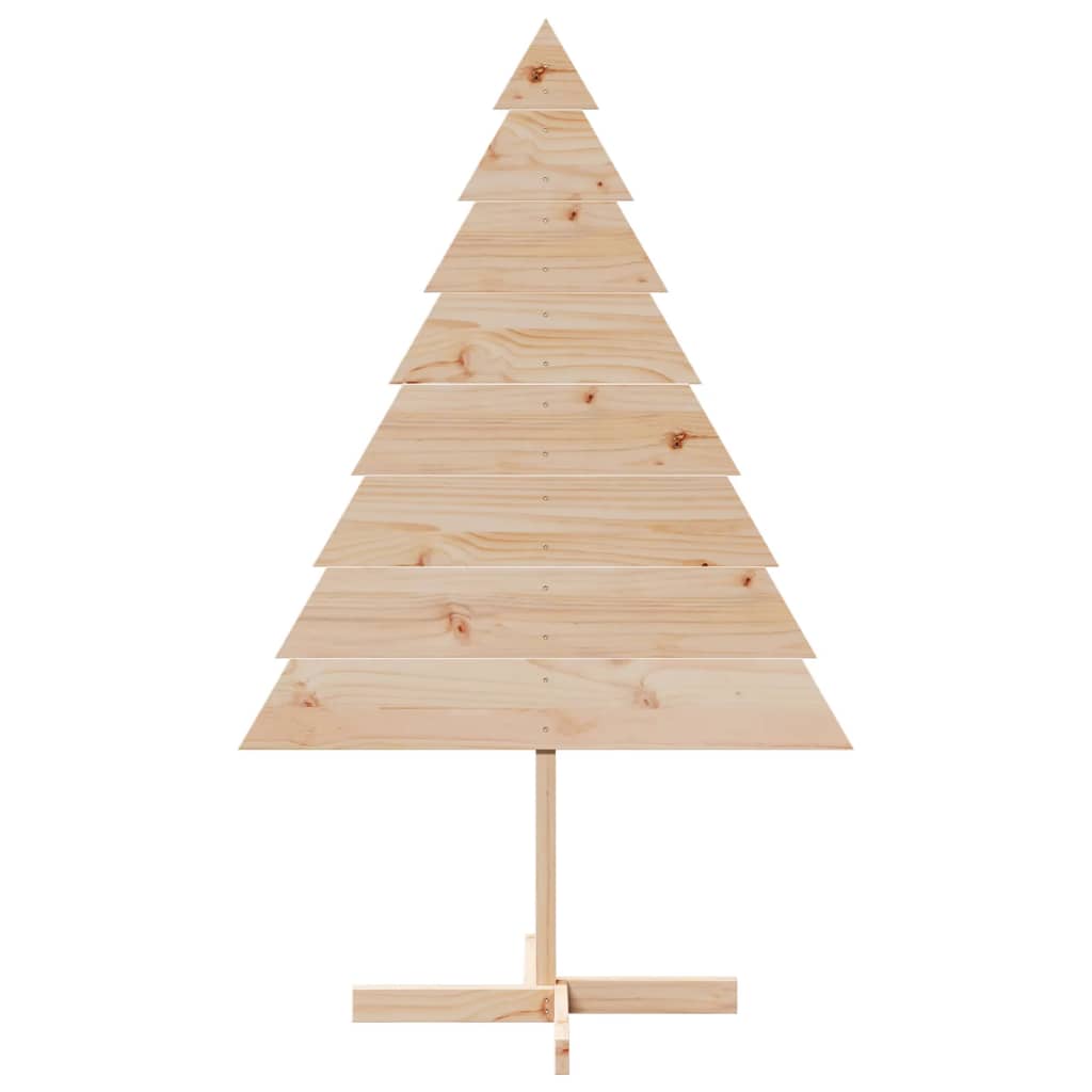 Vidaxl Decoración de Navidad Árbol de Navidad 150 cm Madera sólida