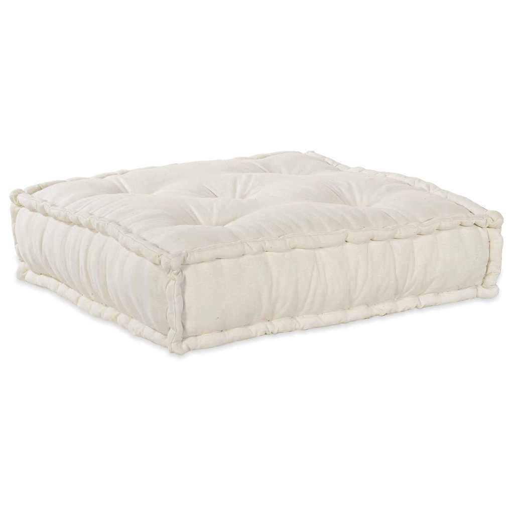 Vidaxl modulair bank 2 pcs crème 140 x 70 x 36 cm stof