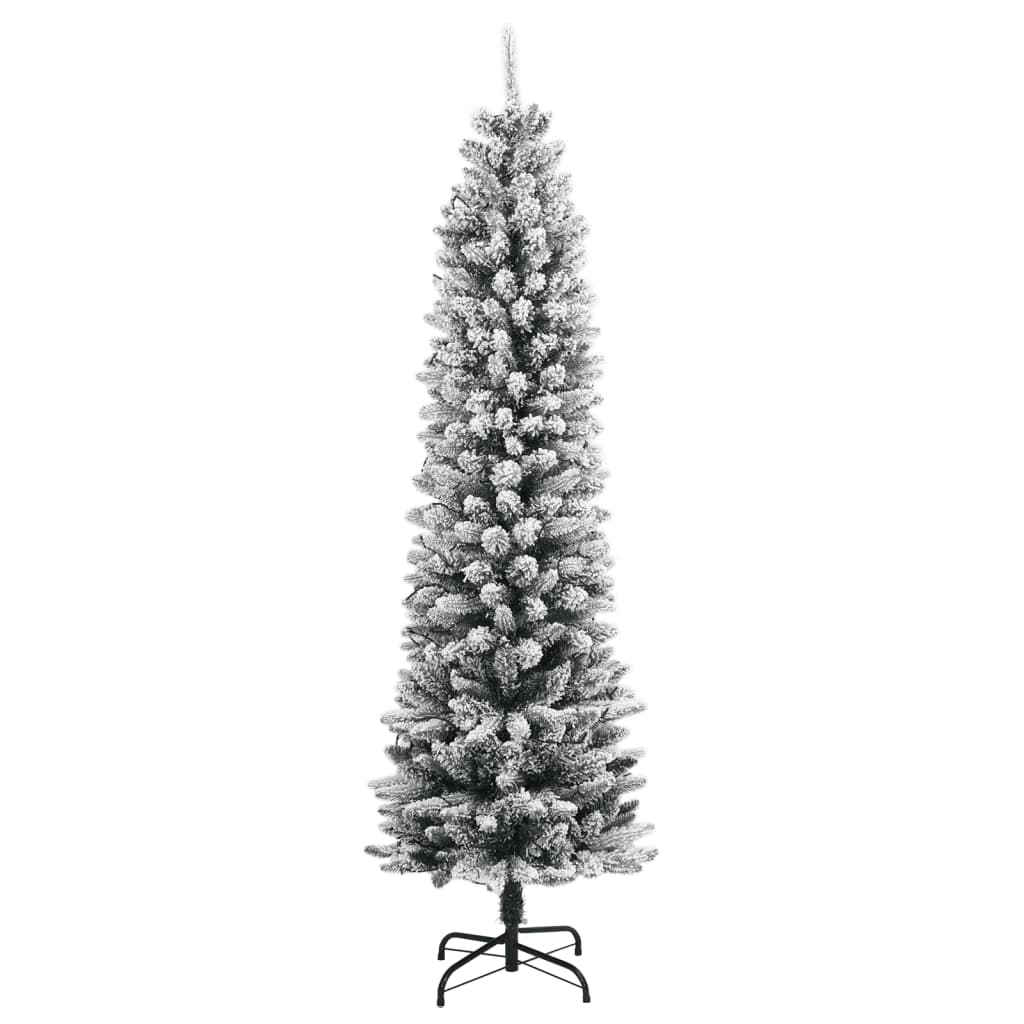 Albero di Natale artificiale Vidaxx con 300 LED e neve 240 cm
