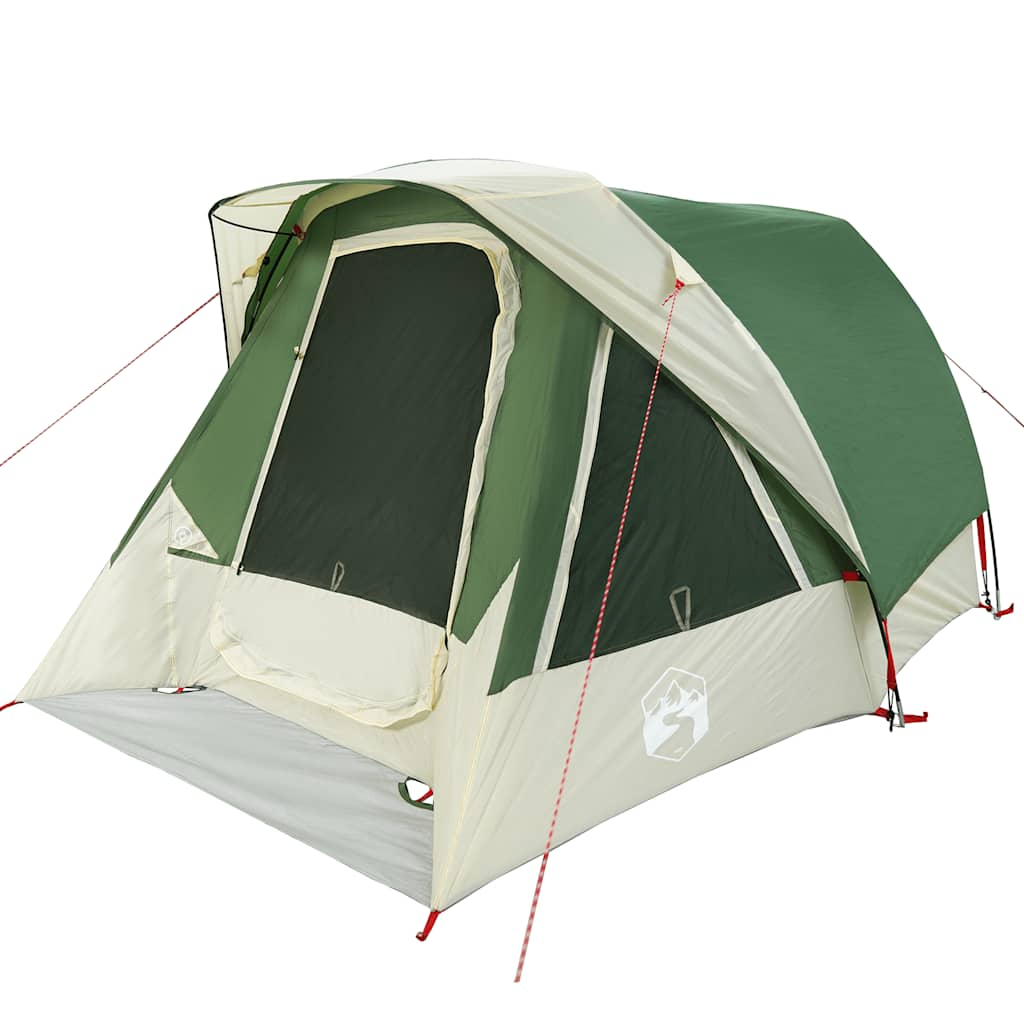Tenda VidaXL 4 posti impermeabile verde