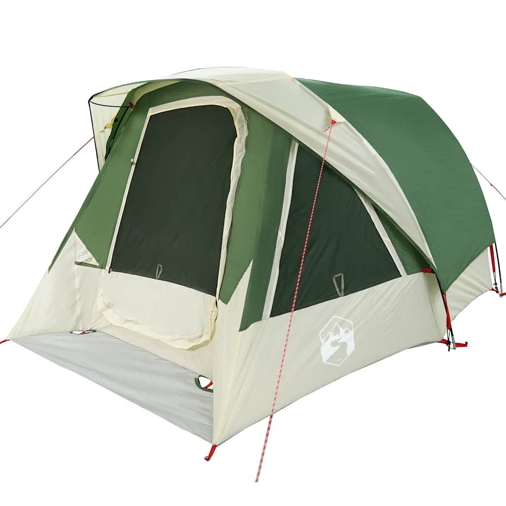 Tienda familiar VidaXL 6 personas impermeable verde