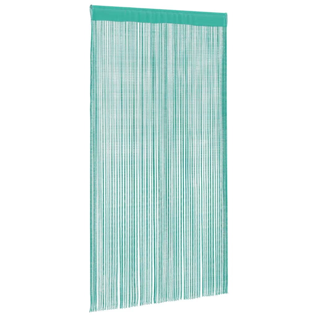VidaXL cortinas de cordón 2 uds turquesa 140x250 cm