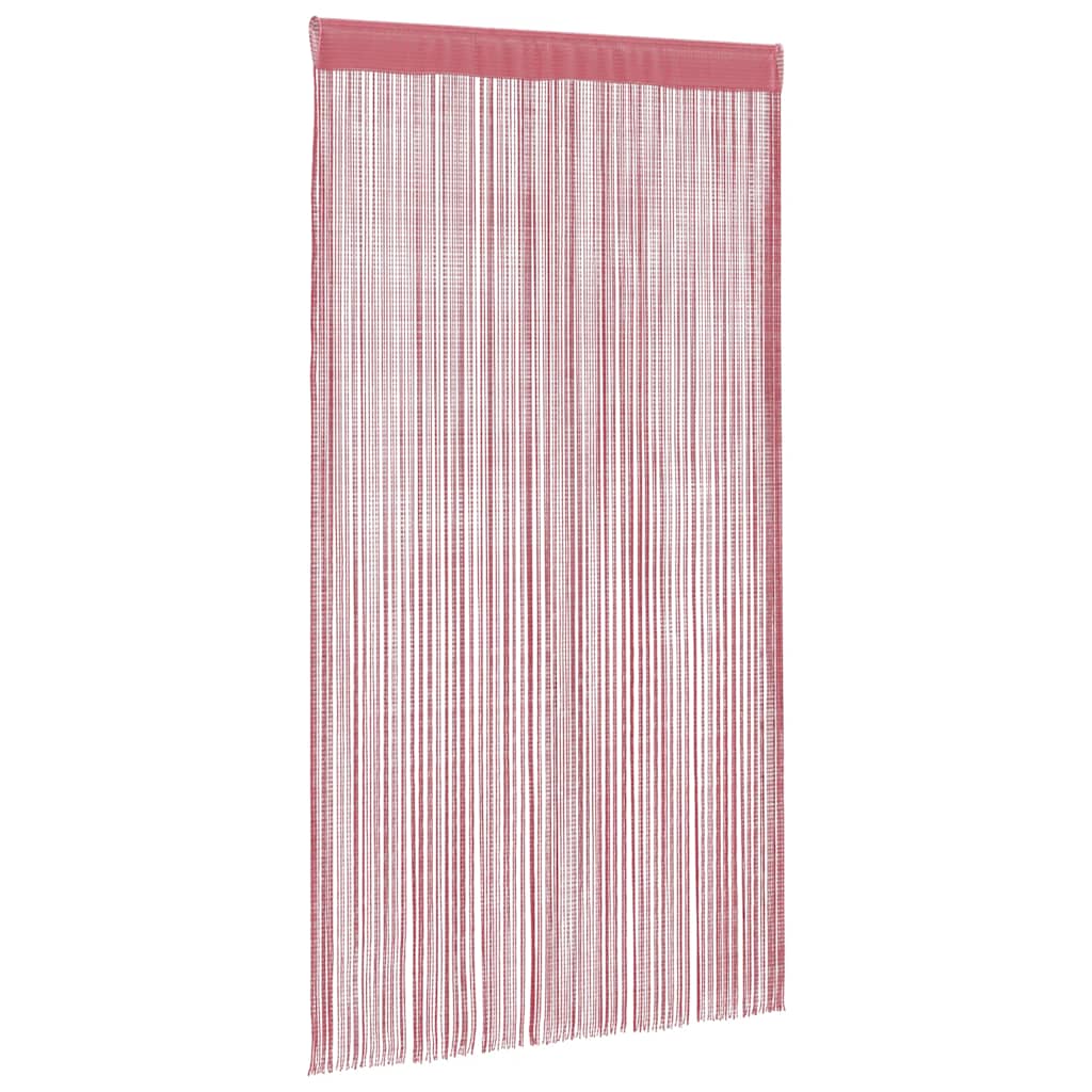 VidaXL cortinas de cordón 2 uds 140x250 cm rosa