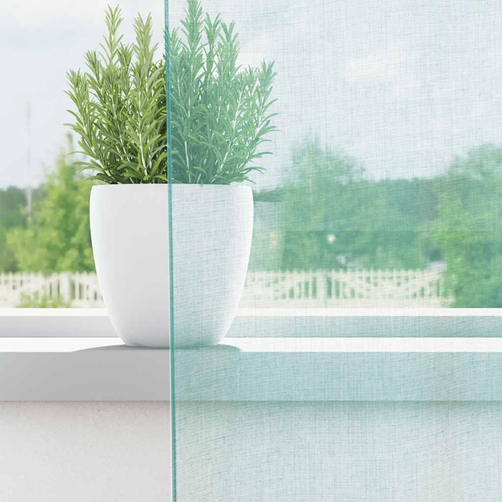 Vidaxl tende voile con occhielli 2 pz turchese