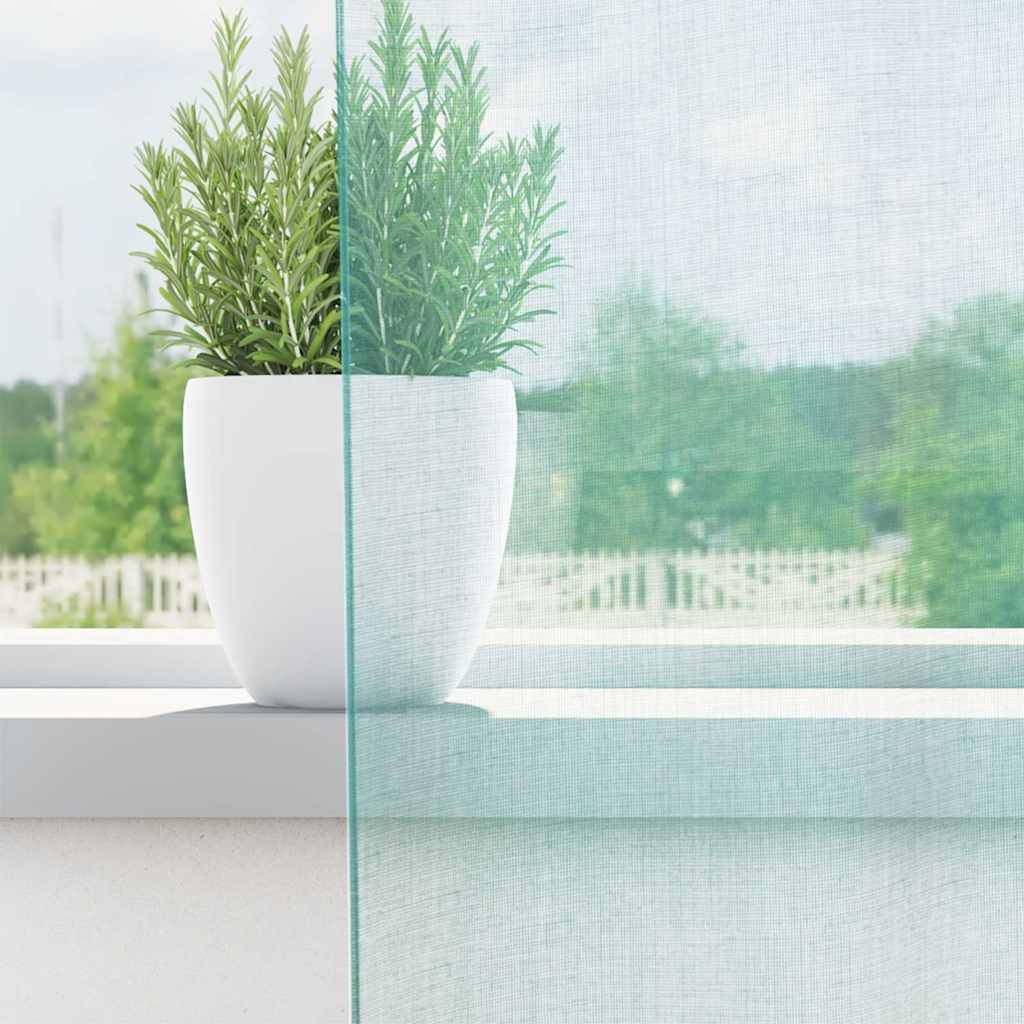 Vidaxl tende voile con occhielli 2 pz turchese