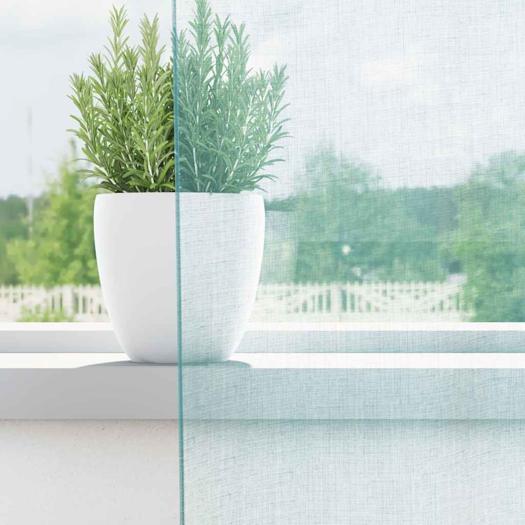 Vidaxl tende voile con tasche per aste 2 pz turchese