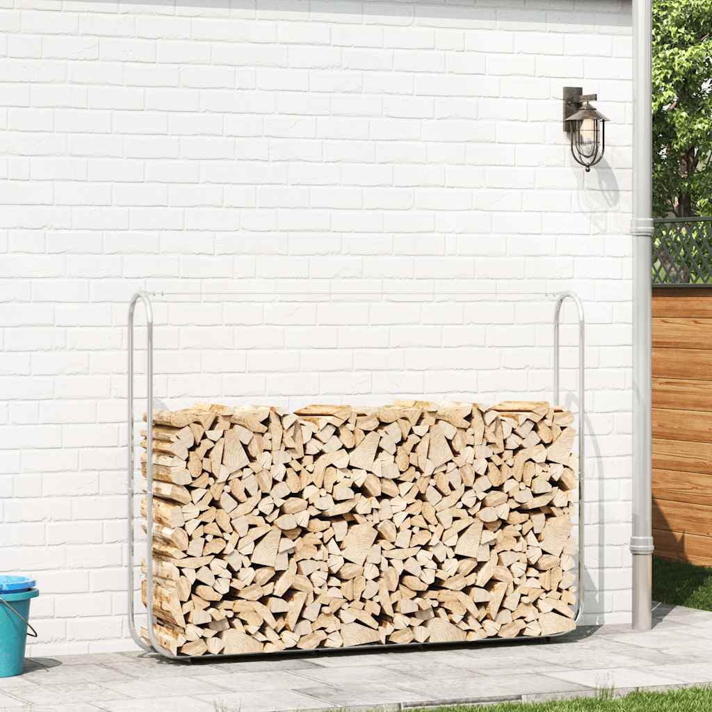 Chimenea de Vidaxl 200x25x150 cm de acero galvanizado