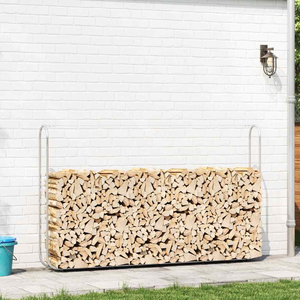 Chimenea de Vidaxl 250x25x150 cm de acero galvanizado