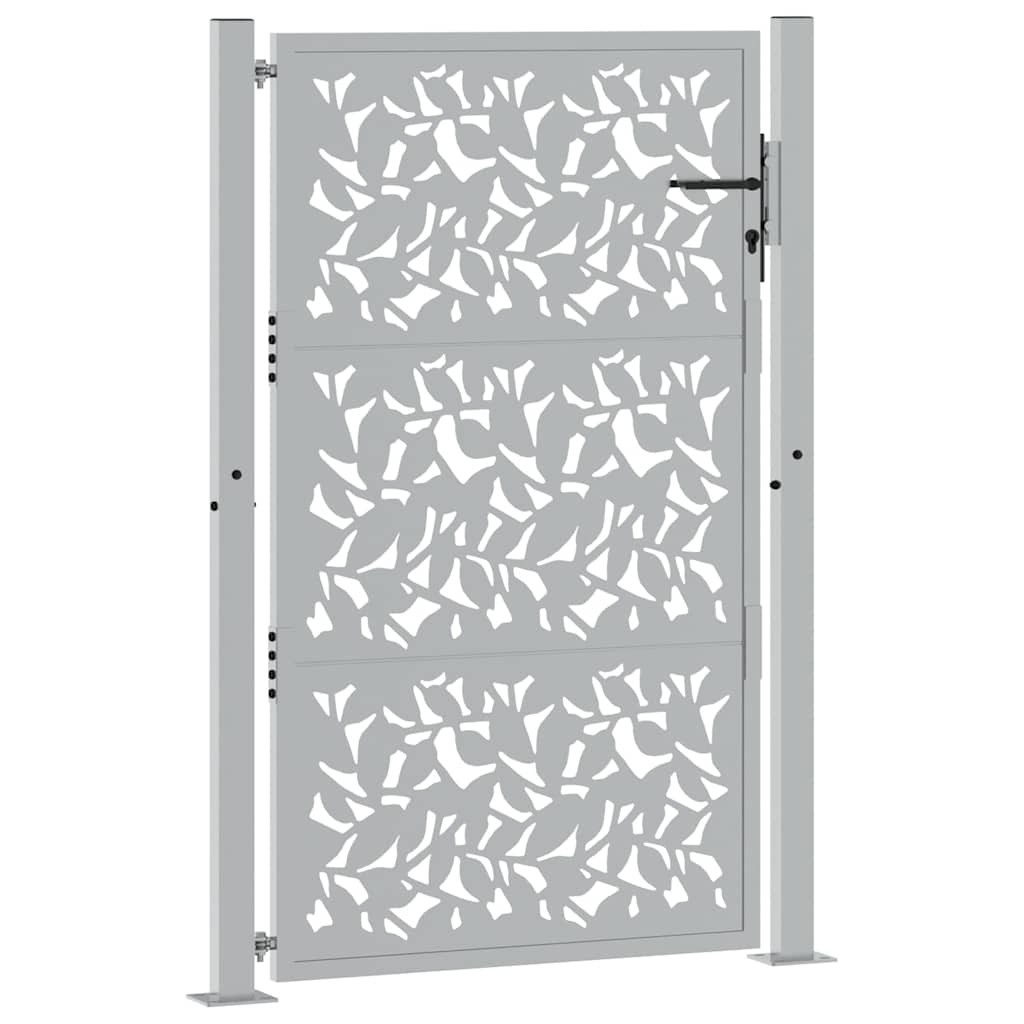 Puerta vidaxxl con diseño de hoja 100x150 cm acero resistente a la intemperie
