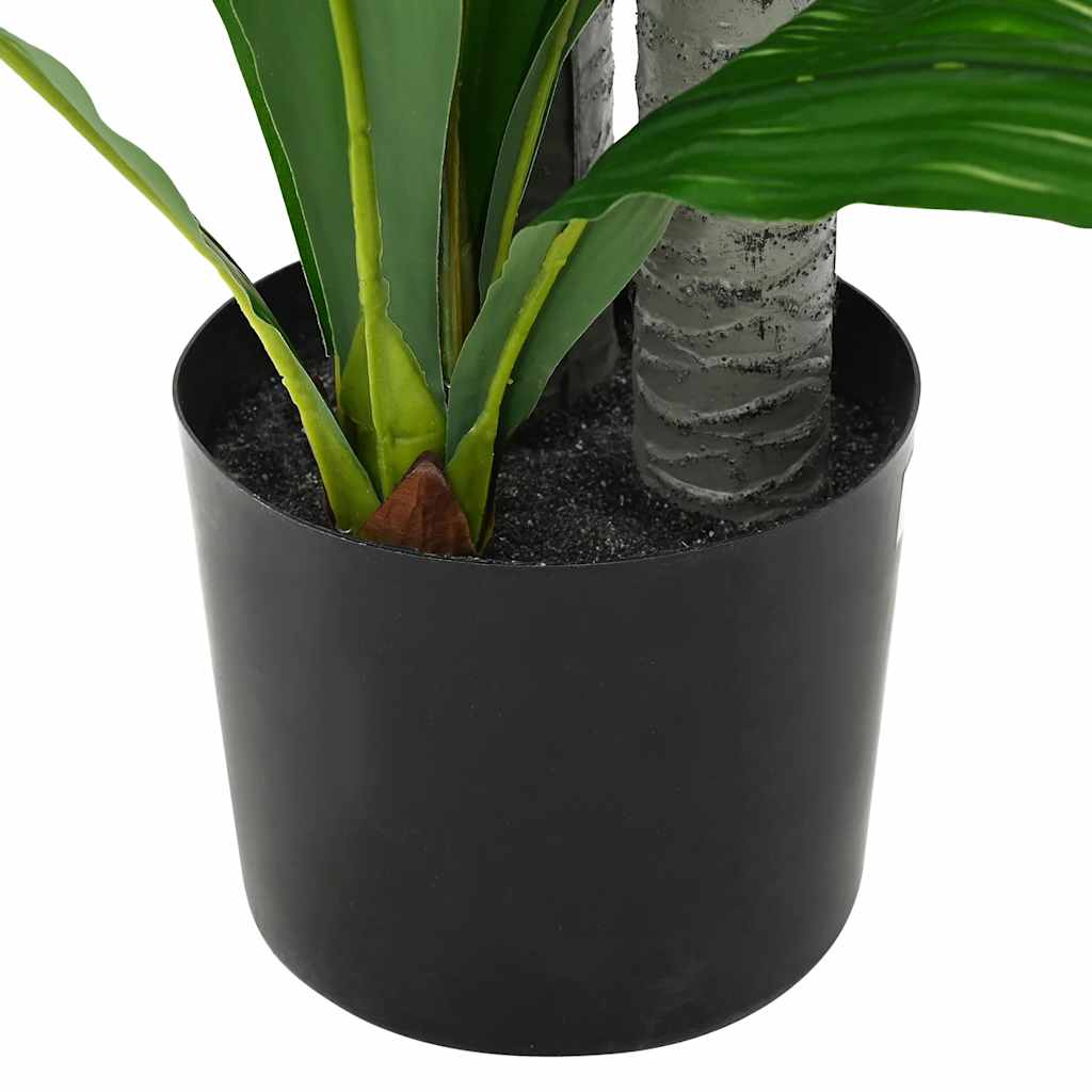 VidaXL albero artificiale dracaena 36 foglie 120 cm verde