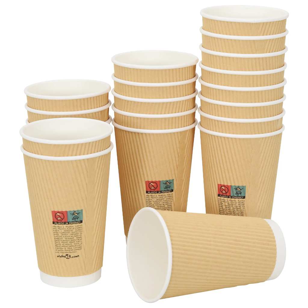 Vidaxl CARQUE COARE CAPS 500 ST 16OZE 400 ml marrone