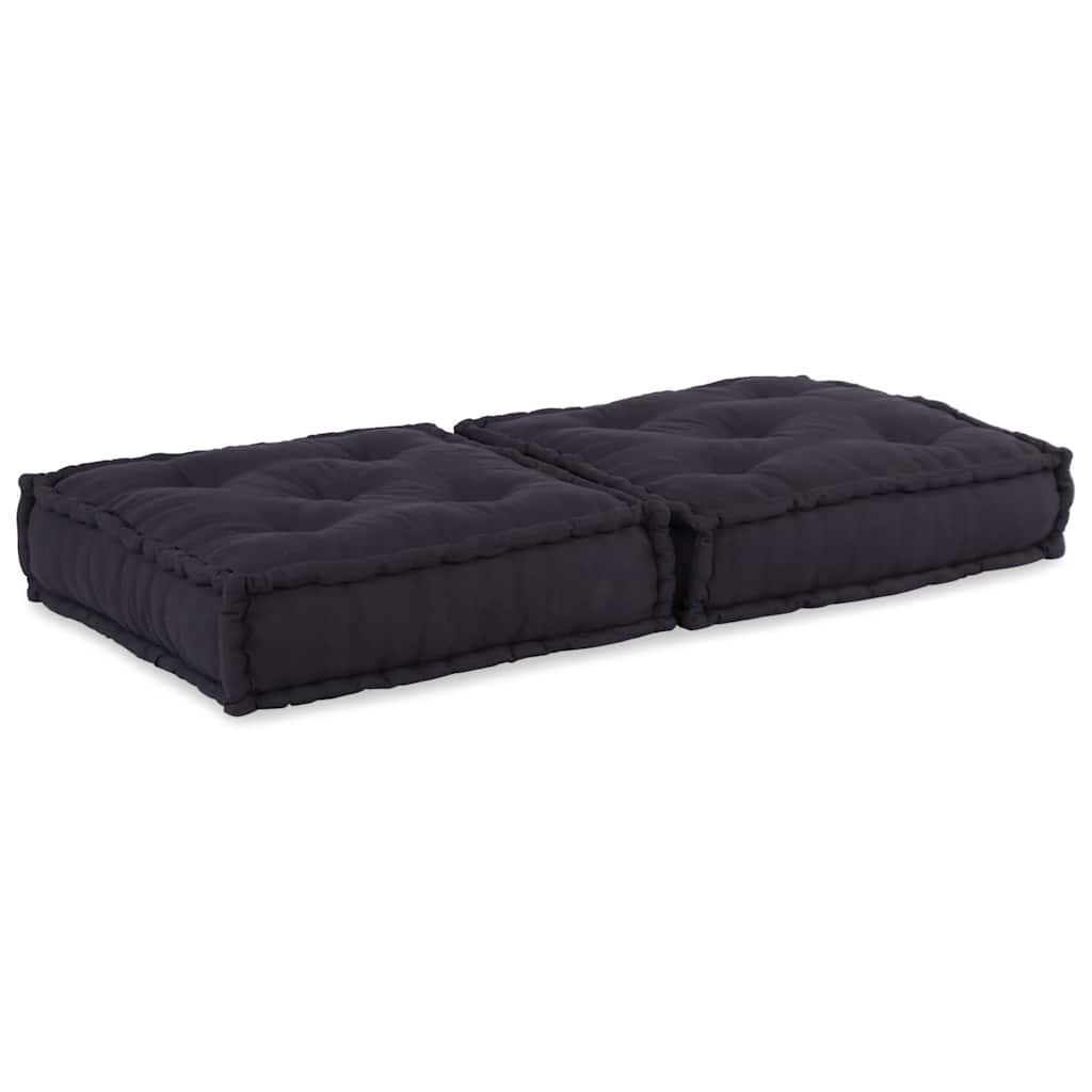 Divano componibile Vidaxx 70x70x36 tessuto antracite