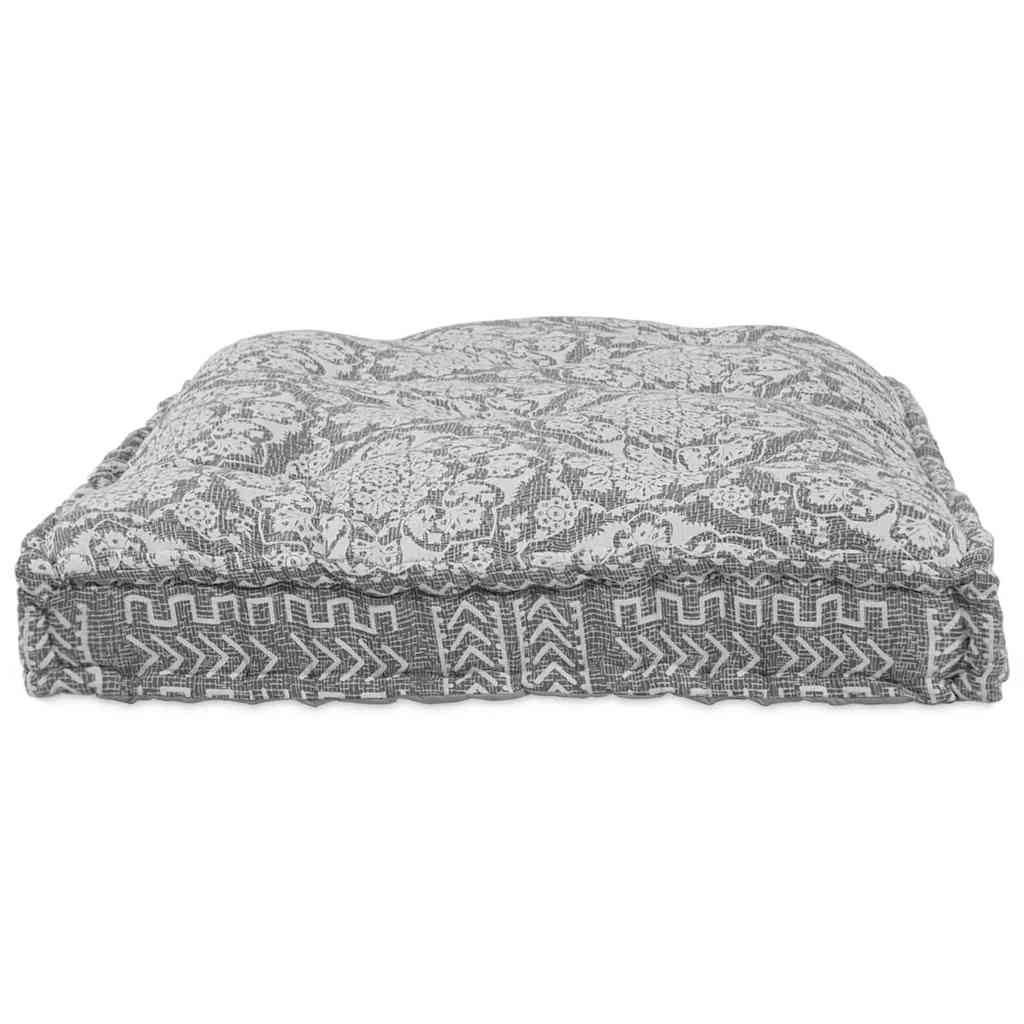 Vidaxl sofá modular gris claro 120 x 80 x 12 cm tela