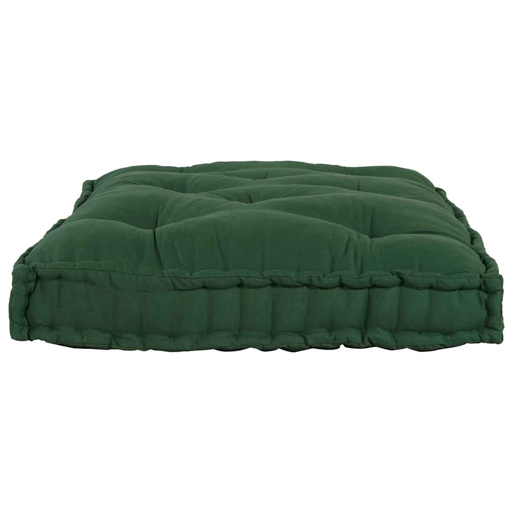 VidaXL sofá modular verde 120 x 80 x 12 cm tela