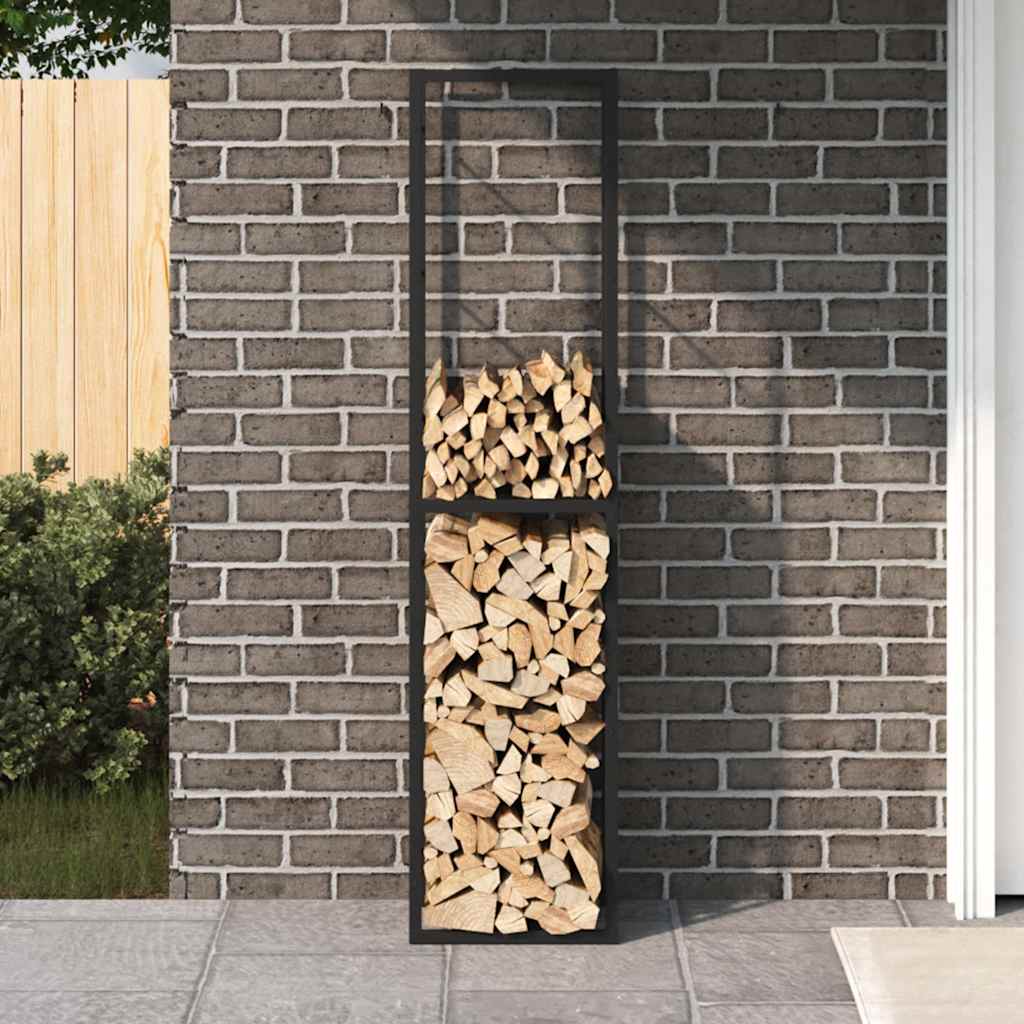 Chimenea de Vidaxl 50x30x209 cm de acero negro